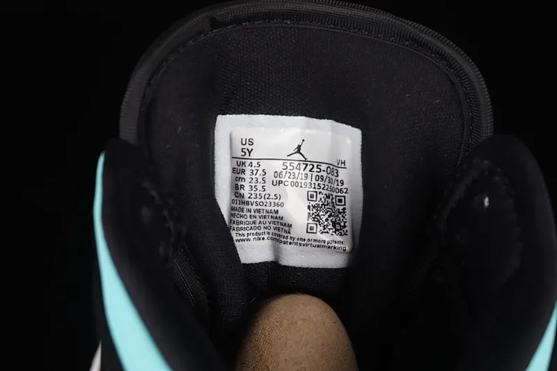 All categories Air Jordan Jordan series basketball shoes Air Jordan 1 Mid G version pure original Air Jordan 1 Mid AJ1 Joe 1 Candy Yuanyang 3M reflective color matching mid-top basketball shoes 554725-083